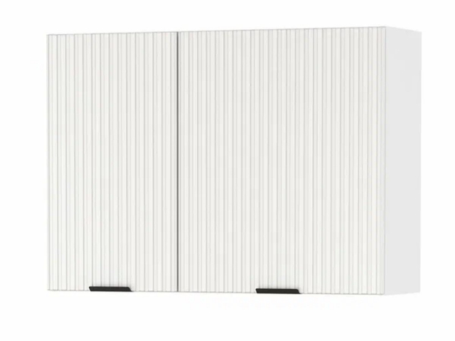 Шкаф "Венера", 1000, МДФ с фрезеровкой, белый матовый