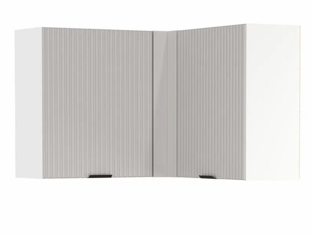 Шкаф угловой "Венера", МДФ фрезеровкой с ПВХ, кашемир