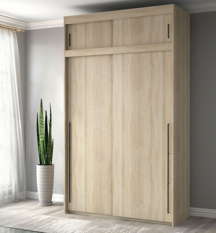 Шкаф-купе "Миллениум Люкс 2х+А" Компоновка 1