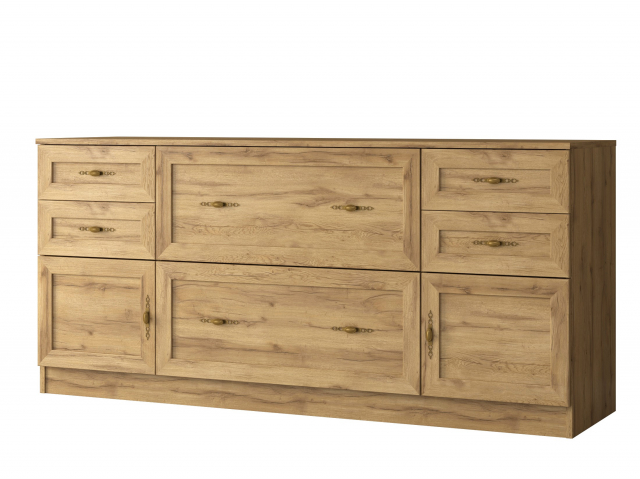 Комод "Квартет 17М", ЛДСП, рамка МДФ