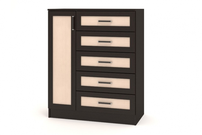 Комод "Арлен 3" венге цаво/дуб молочный