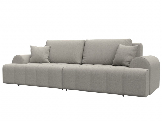 Диван-кровать "Лига-080" рогожка Амур 02 бежевый, 131109