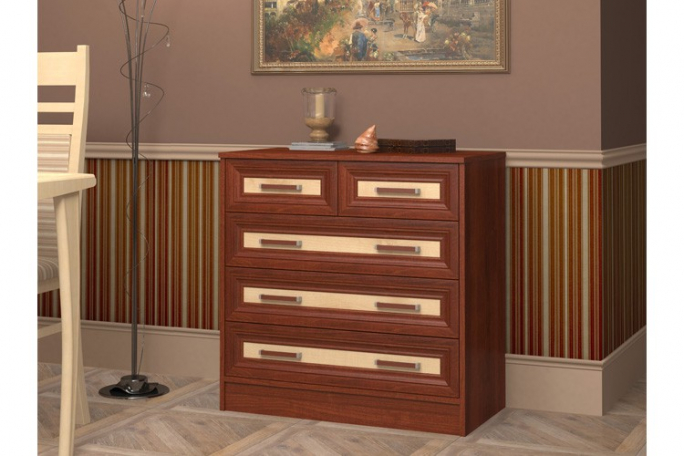 Комод "Ричард 4" МДФ, ноче мария луиза/клен танзау