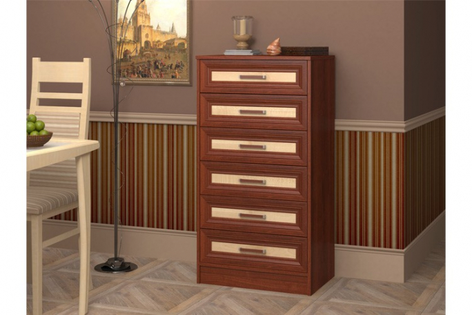 Комод "Ричард 0.6" МДФ, ноче мария луиза/клен танзау