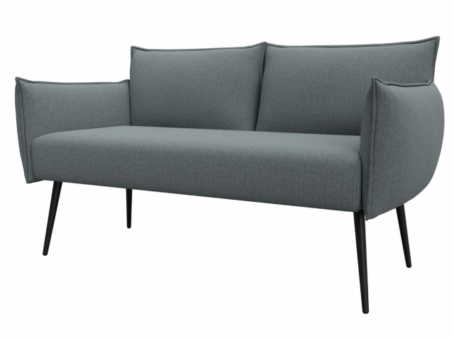 Диван прямой "Лига-083" рогожка Амур 07 серый, 131063