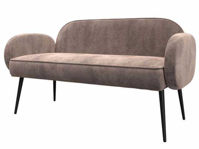 Диван прямой "Лига-086" велюр TOWER (ТАУЭР) 05 бежевый, 131090