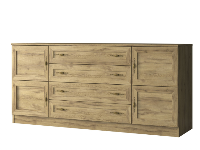 Комод "Квартет 32М", ЛДСП, рамка МДФ