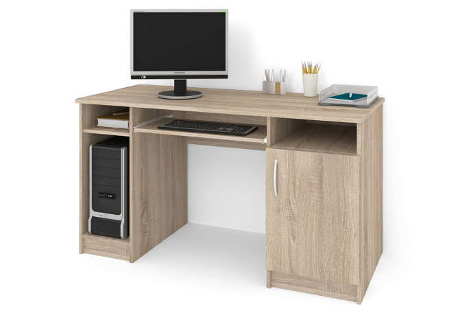 Стол "СП-7" ЛДСП, дуб сонома, дверца справа