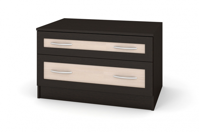 Комод "Иван 0:2" венге цаво/дуб млечный