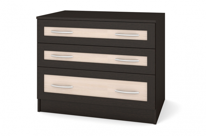 Комод "Иван 0:3" венге цаво/дуб млечный