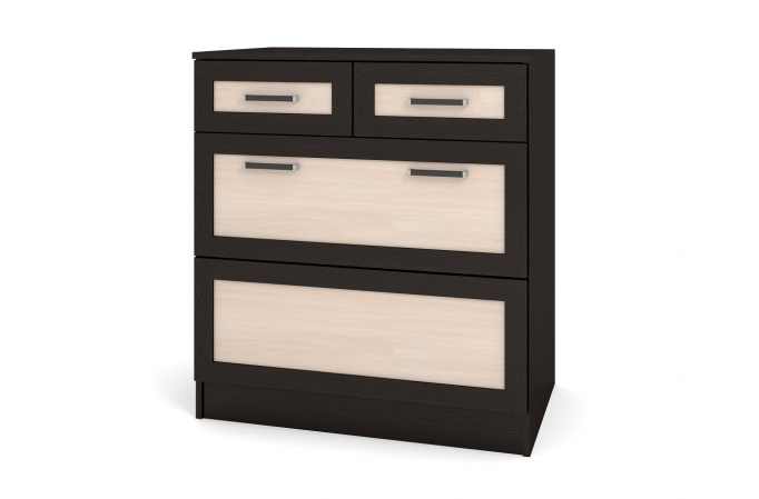 Комод "К-1" венге цаво/дуб млечный