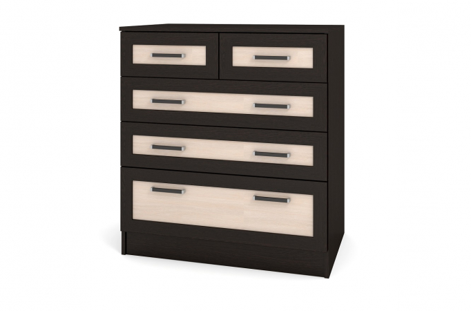 Комод "К-3" венге цаво/дуб млечный