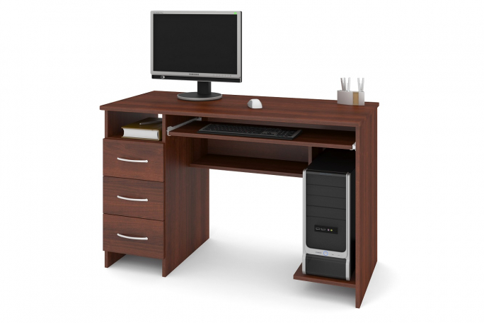 Стол "СП-22" ЛДСП, ноче мария луиза, ящики слева