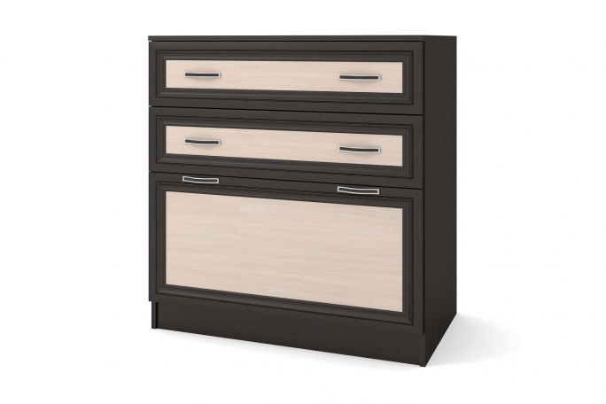 Комод "Теко №4" венге цаво/дуб млечный