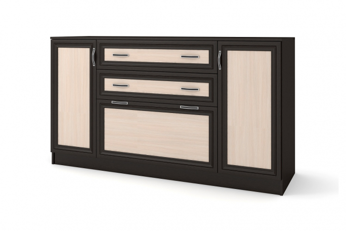 Комод "Теко №6" венге цаво/дуб млечный