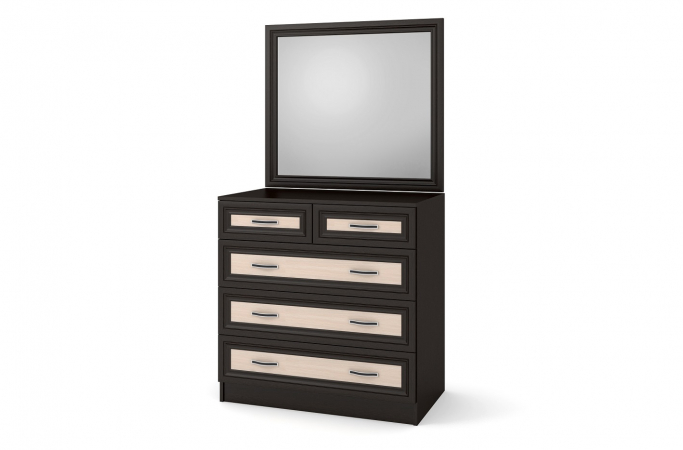 Комод "Теко №8" венге цаво/дуб млечный