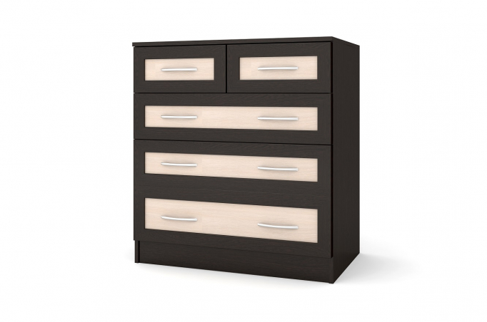 Комод "№2" венге цаво/дуб молочный