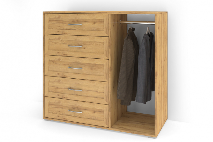 Комод "№ 12 М" дуб золотистый