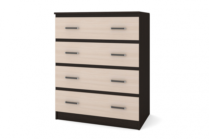 Комод "К-18" венге цаво/дуб млечный