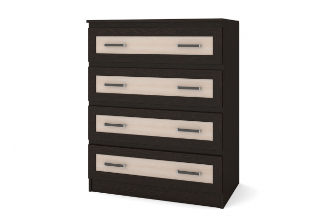 Комод "К-19" венге цаво/дуб млечный