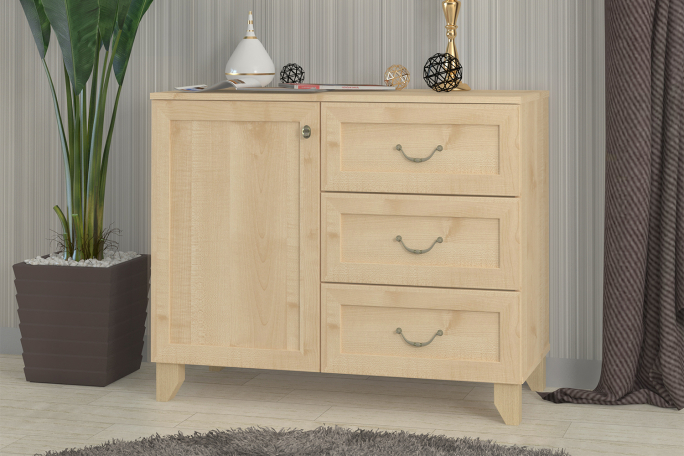 Комод "Ренди 10 М" клен танзау