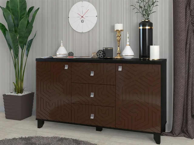 Комод "Ренди-4", Кофе DM503-6T/ венге цаво