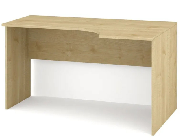 Стол письменный угловой "Драйв СП.007.1400-00", клен танзау, правый угол