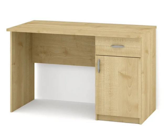 Стол письменный "Драйв СП.006.1200-01", клен танзау, тумба справа