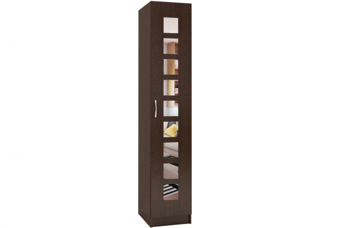 Пенал "Лайт Люкс" П-28 венге, петли справа, 60х50x200