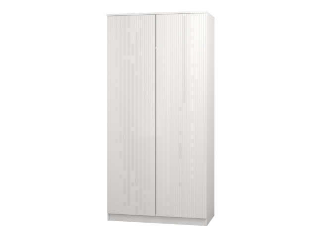 Шкаф 2-х створчатый "Блэйн Д-1" ПУШ, белый