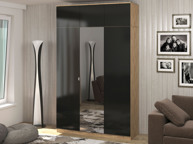 Шкаф 3-х створчатый "Блэйн Т-1+А" зеркало