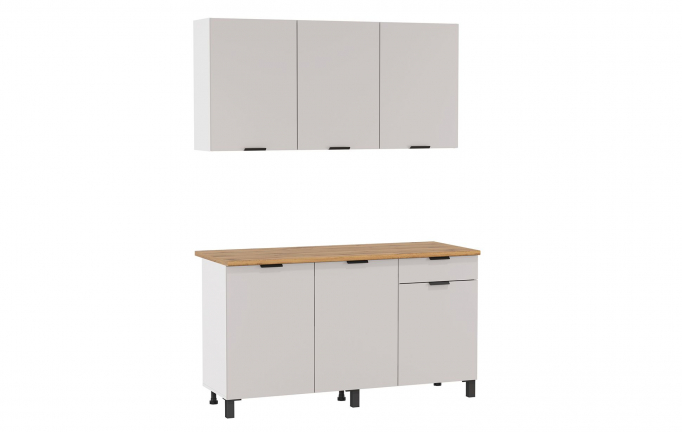 Кухня "Венера", комплект 22, ЛДСП/кашемир