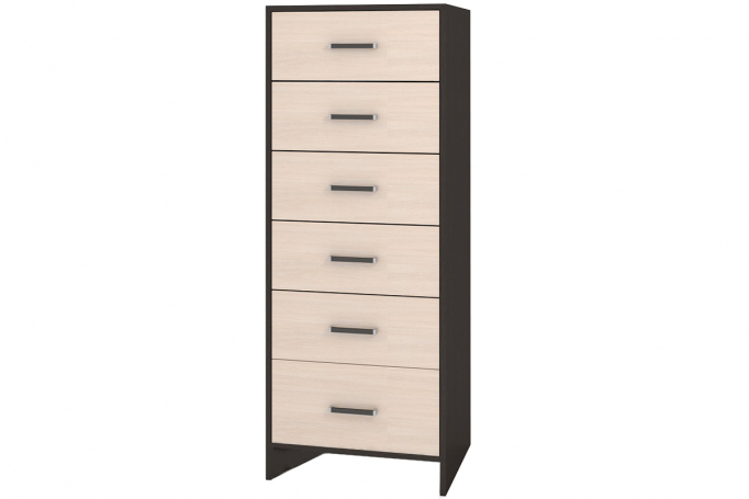 Комод "К-16" венге цаво/дуб млечный