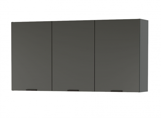 Шкаф навесной "Венера" 1500, ЛДСП диамант серый