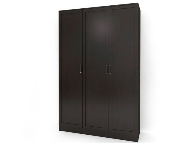 Шкаф распашной "Стайл 3", 130х55х220, венге