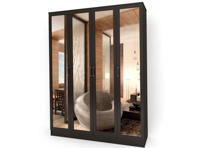 Шкаф распашной "Стайл 4+4", 200х60х220, венге