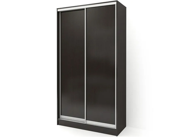Шкаф-купе "Версаль" 2-х створчатый,130х60х220, черный