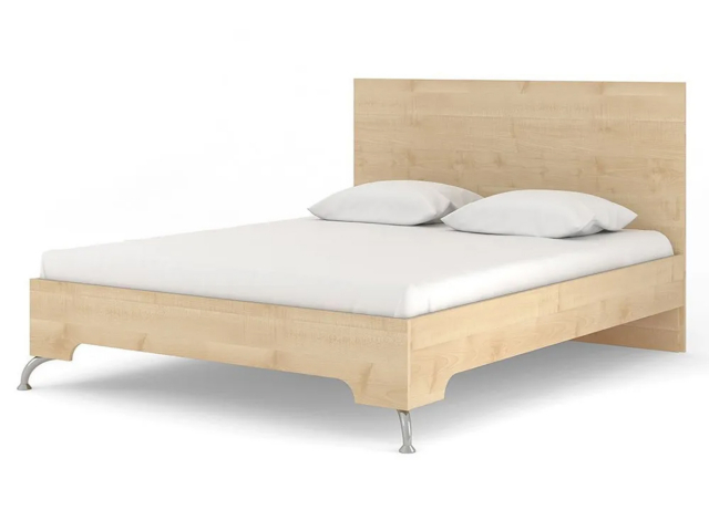 Кровать "Луиза-3" ЛДСП, 140х200, клен танзау