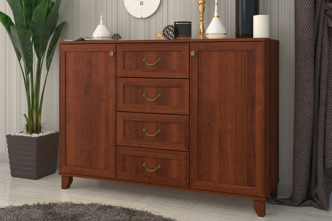 Комод "Ренди 26 М" рамка МДФ, ноче мария луиза