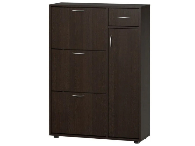 Тумба для обуви "ТО-07" ЛДСП, венге цаво, дверца справа