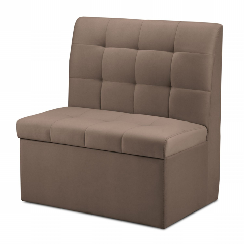 Диван "Омега" 800, велюр мокко