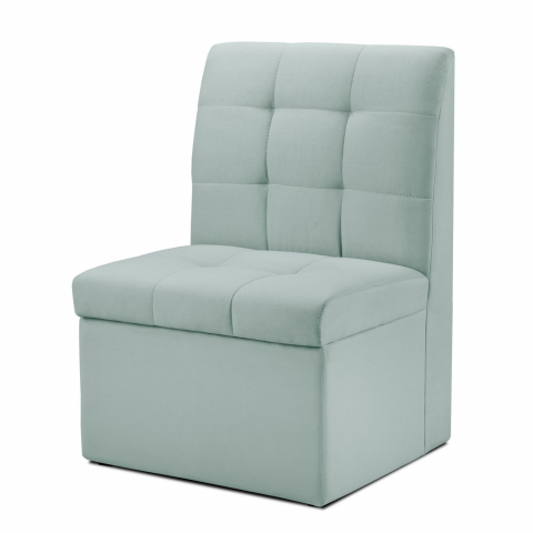 Кресло "Омега" 600, велюр мятный