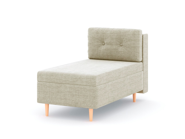 Модуль прямой "Белфаст" канапе, ргожка Дрим Беж