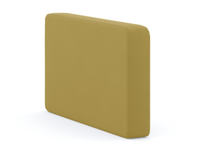 Модуль "Белфаст" подлокотник, велюр Зара Yellow 44