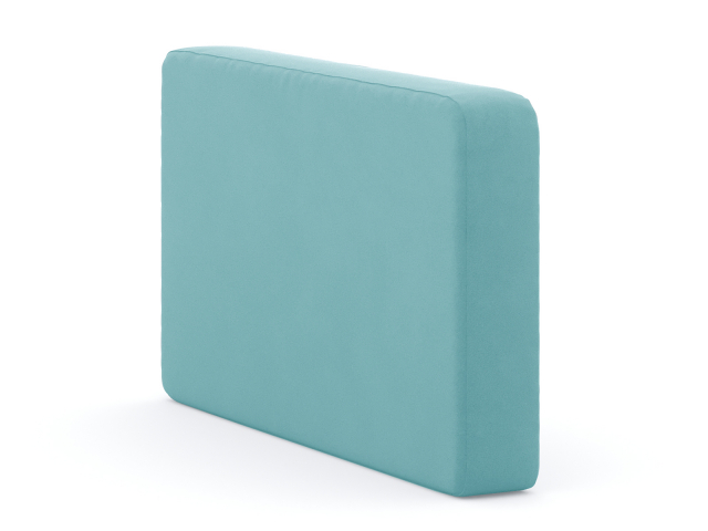Модуль "Белфаст" подлокотник, велюр Зара  Азур 48