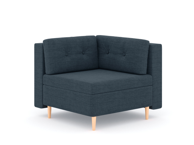 Модуль угловой "Белфаст", рогожка Дрим Люкс 20