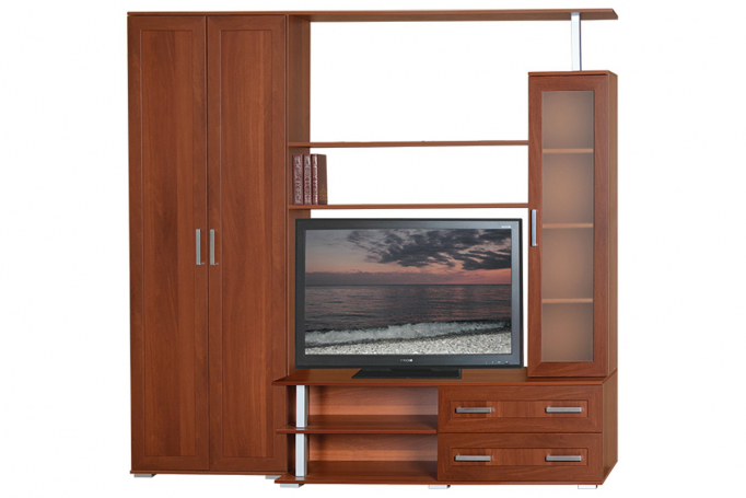 Стенка "Новелла-5" орех итальянский