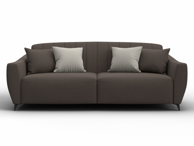 Диван-кровати "Лига-095 НПБ", рогожка Амур 05 коричневый, 132563