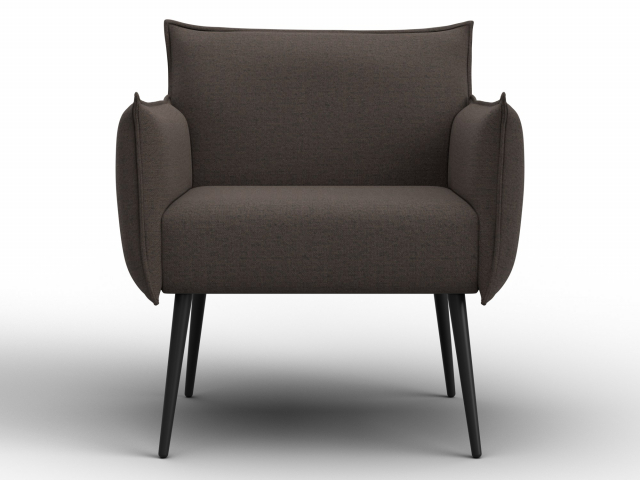 Кресло для отдыха "Лига-083", рогожка Амур 05 коричневый, 132309