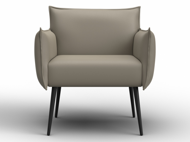 Кресло для отдыха "Лига-083", экокожа GRIFON 04 бежевый, 132313